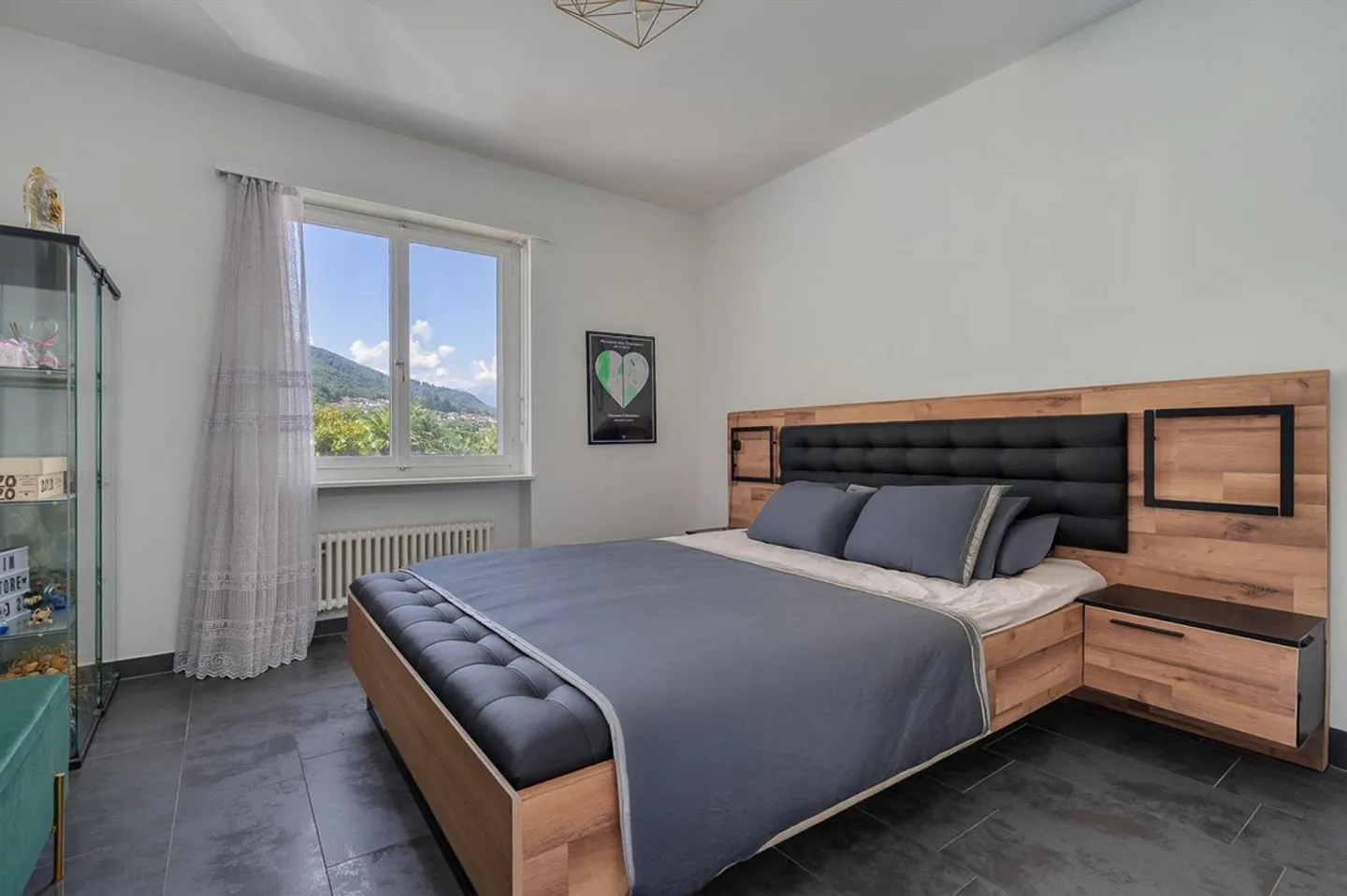 Helle Wohnung mit Balkon und freier Aussicht in Gravesano - Foto 5 von 9