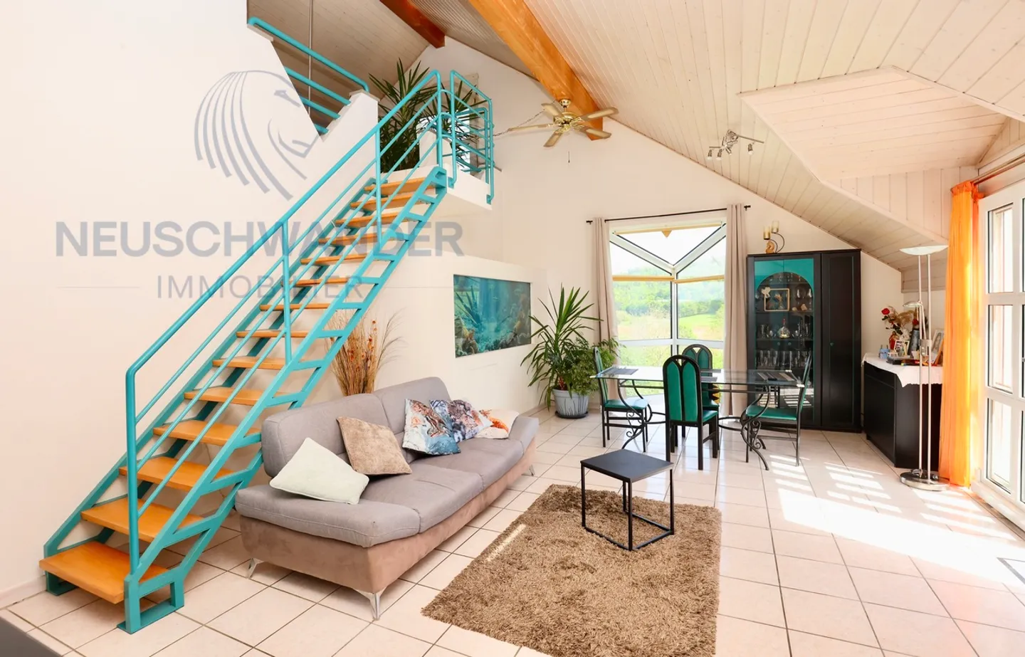 5,5-Zimmer-Wohnung, ruhig, hell mit Blick auf die Landschaft - Foto 8 von 16