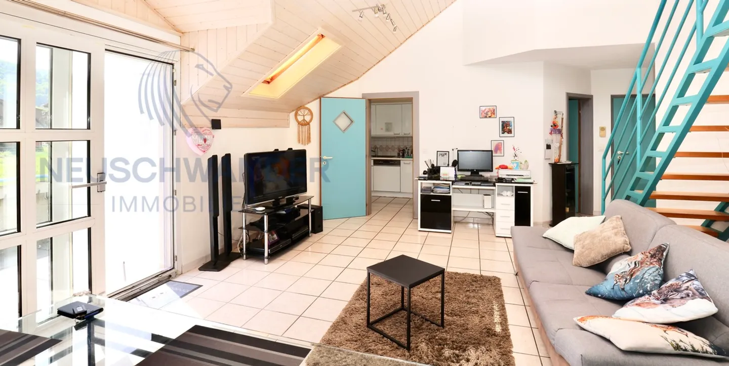 5,5-Zimmer-Wohnung, ruhig, hell mit Blick auf die Landschaft - Foto 9 von 16