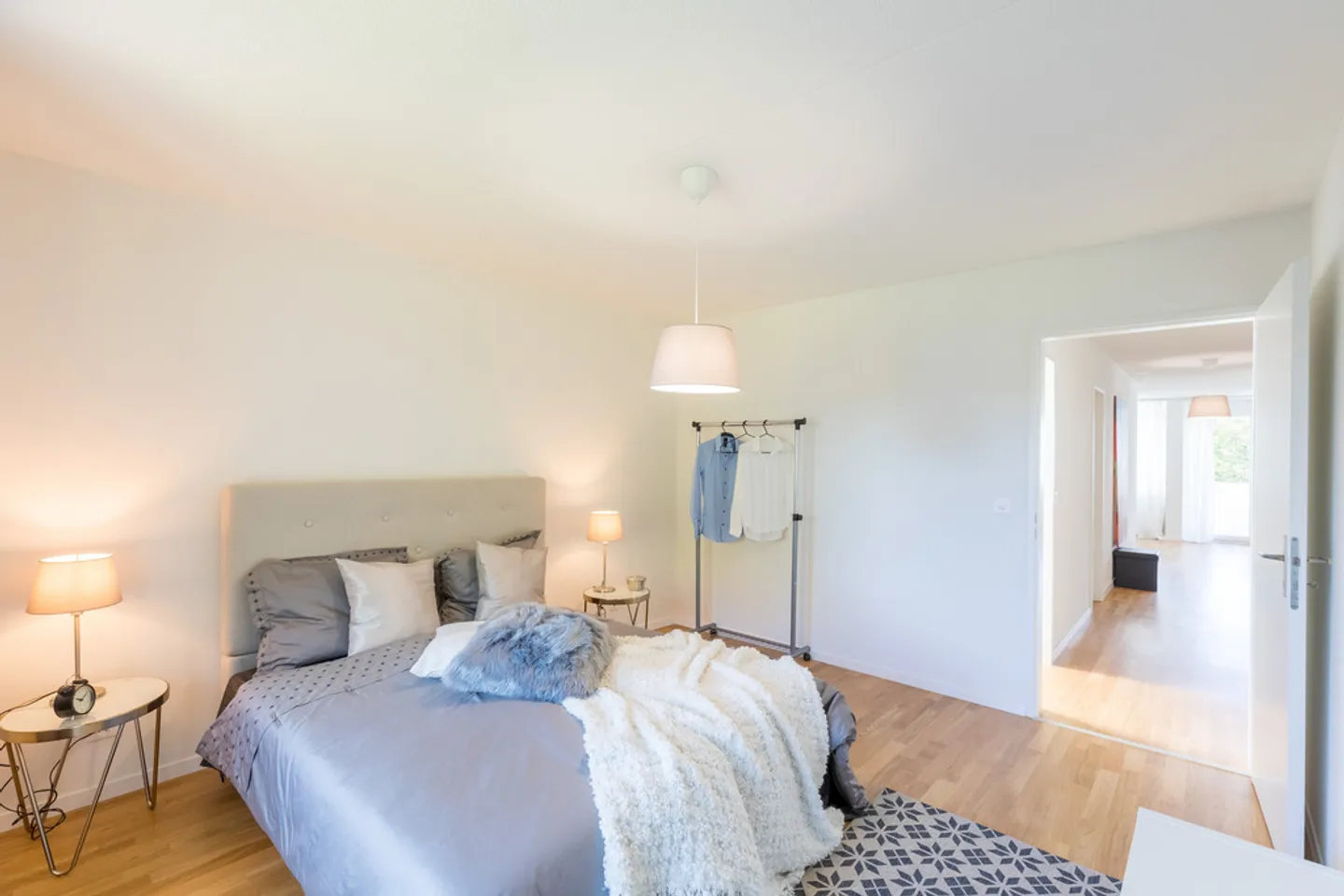 3.5 ZIMMERWOHNUNG AN RUHIGER LAGE ZU VERMIETEN - Foto 7 von 8