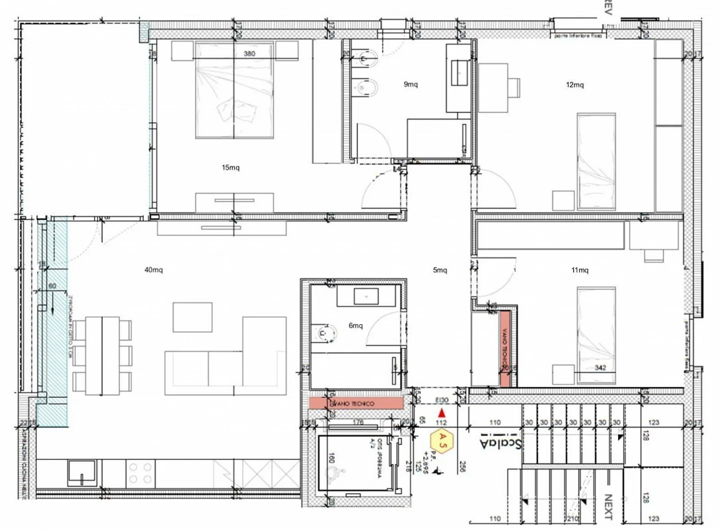 SPACIOUS MODERN 4.5 ROOMS WITH HIGH-QUALITY FINISHES IN CAMIGNOLO - Photo 10 of 10