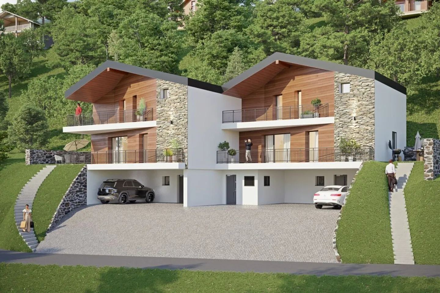 Villa di 4,5 stanze a Neyres - Foto 1 di 3