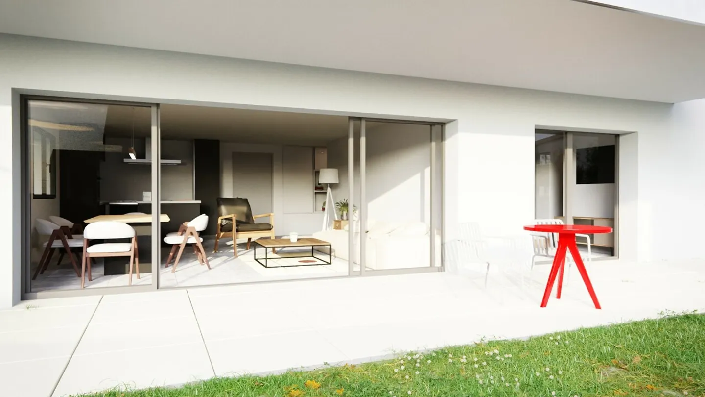 Neubau - 2,5-Zimmer-Wohnung mit Garten - Foto 1 von 6