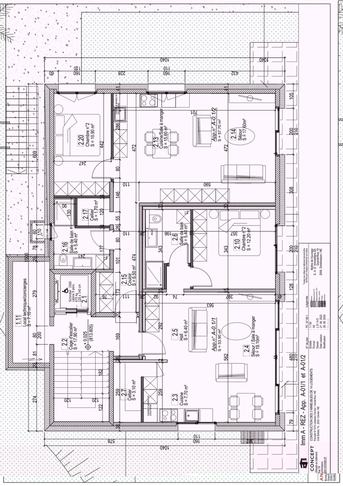 Neubau - 2,5-Zimmer-Wohnung mit Garten - Foto 6 von 6