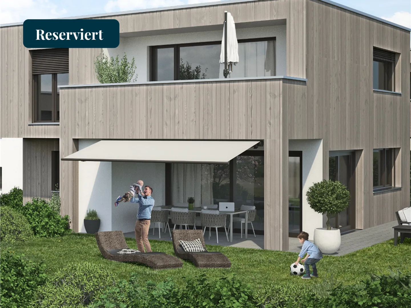 In costruzione: Ville unifamiliari indipendenti con vista "EFH D" - Foto 1 di 11