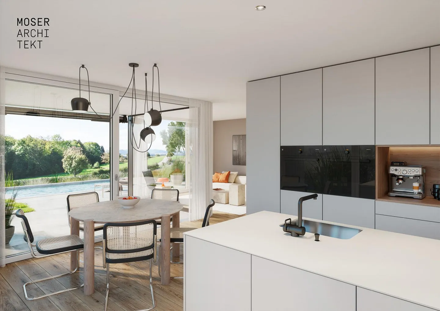 Natura. Vista lontana. Casa - «LIORA» a Remetschwil - Foto 6 di 12