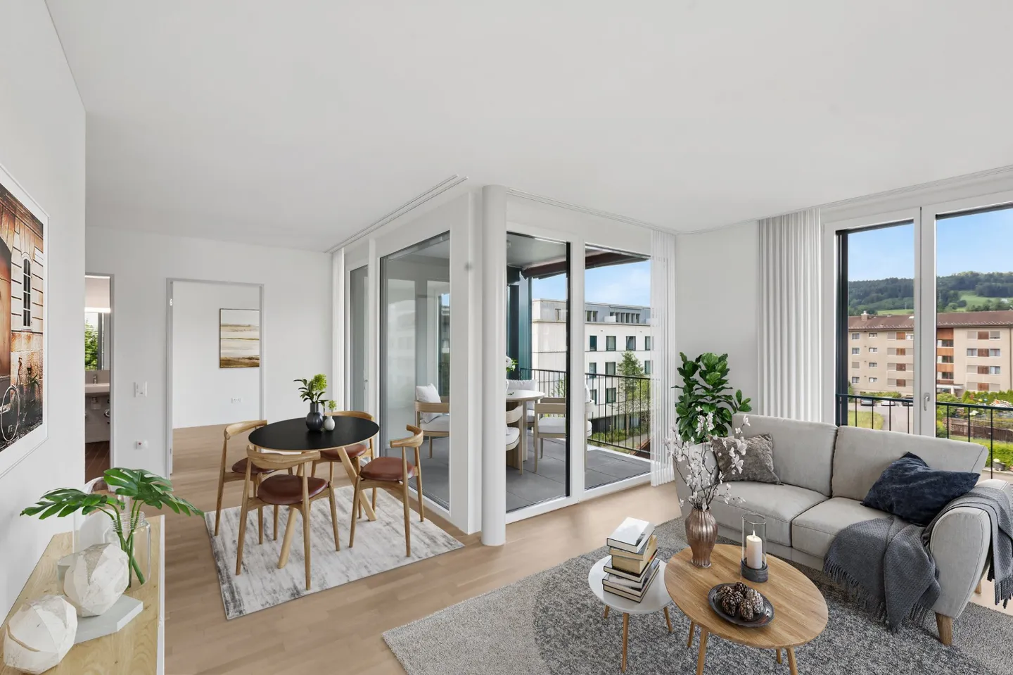 Modernes Apartment mit Terrasse - Foto 5 von 5