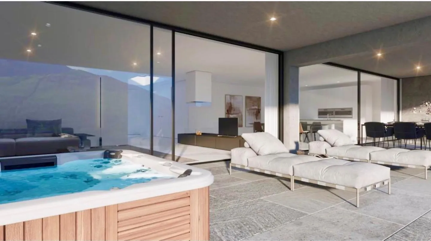 3736/12 - ATTIC LUMINEUX AVEC VUE SUR LE LAC 4.5 Ziw - SEULEMENT RESIDENCE PRINCIPALE AVEC VUE SUR LE LAC - Photo 9 sur 12