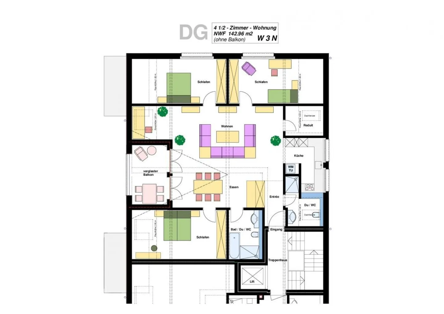 Modernes Penthouse mit Alpsteinblick - Foto 13 von 13