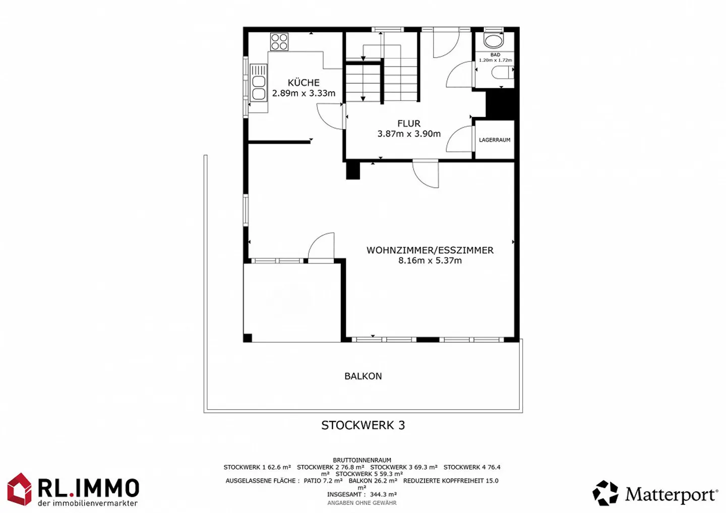 Exclusive 6.5 Room Semi-Detached House in a Quiet Location in Eichberg - Photo 5 of 8