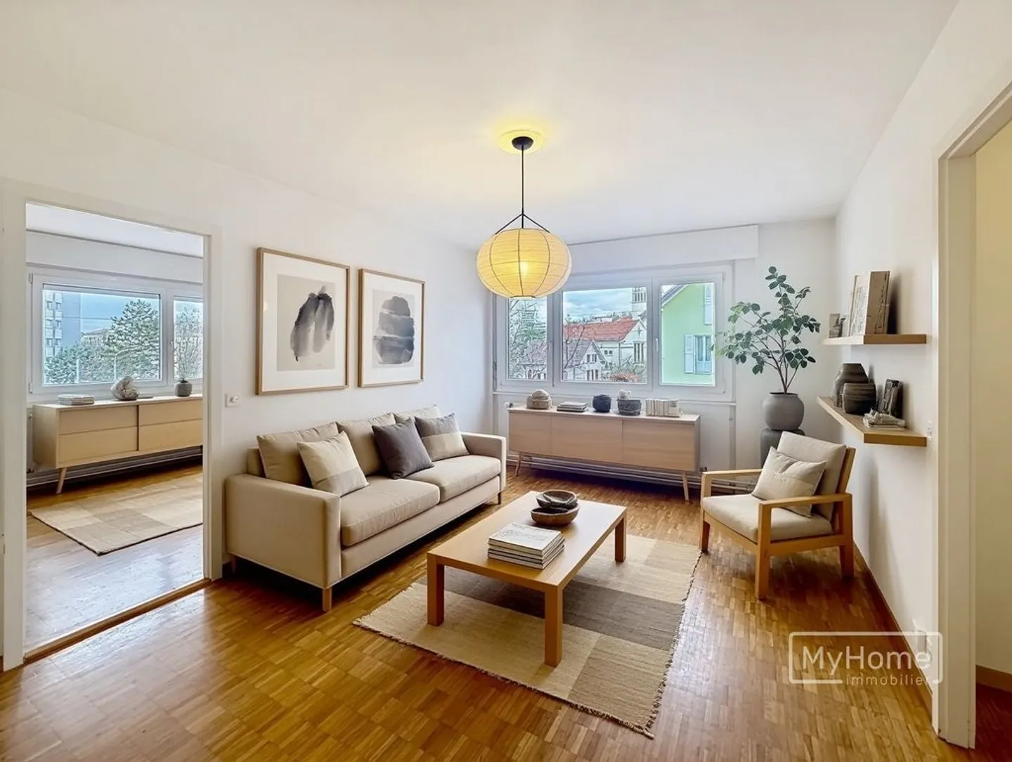 Zu ergreifen! Schönes Zweizimmerapartment zur Miete in der Nähe der Innenstadt! - Foto 1 von 7