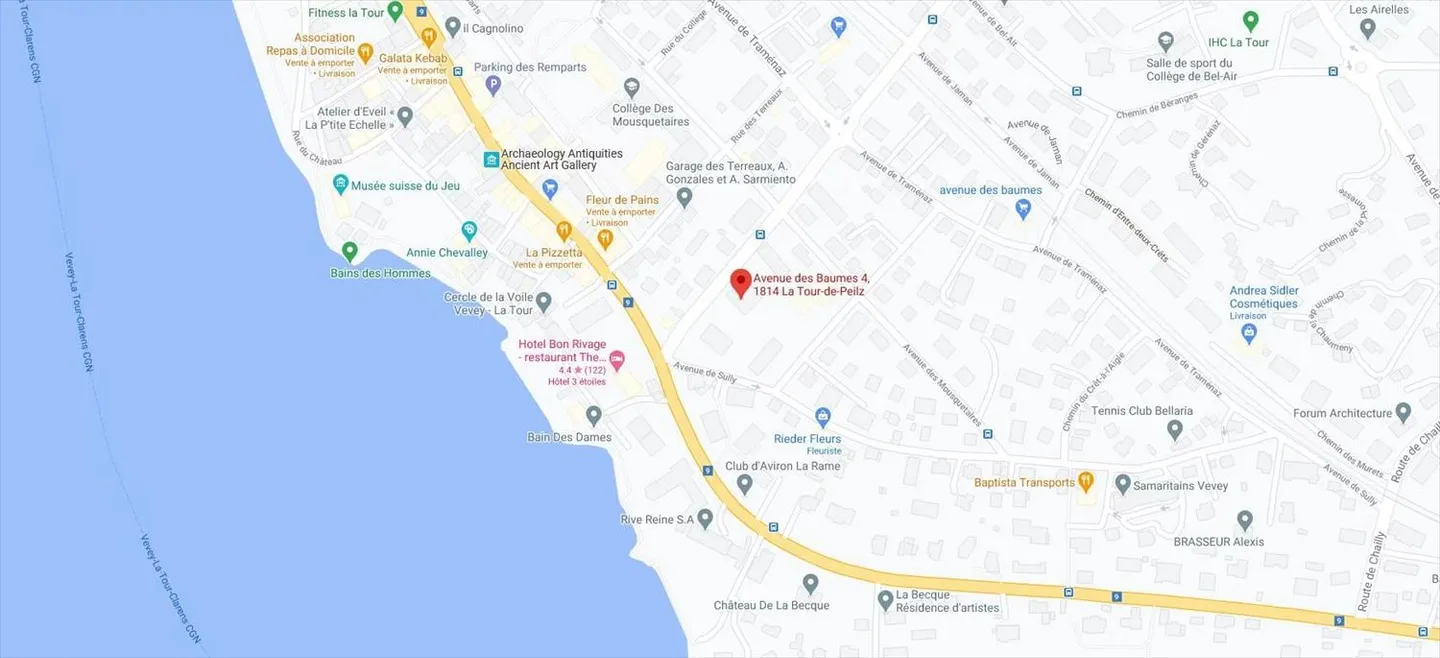 Miete - Parkplatz La Tour-de-Peilz - Foto 2 von 2