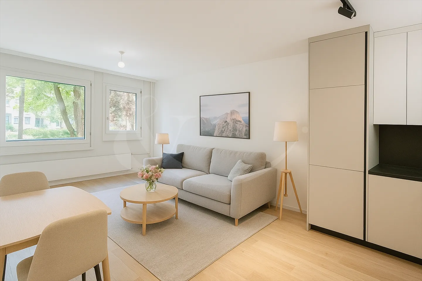 «Moderne, helle und komplett renovierte 3-Zimmer-Wohnung» - Foto 1 von 10