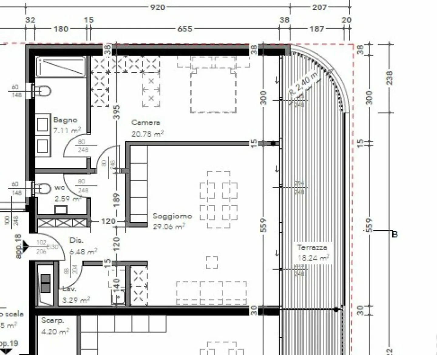 Modernes Apartment in Locarno - Foto 11 von 11