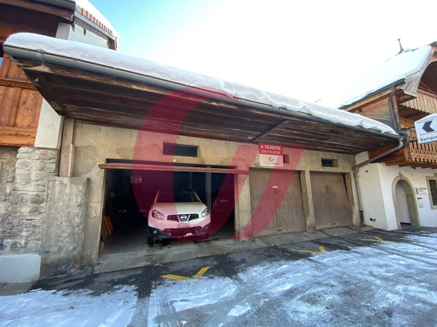 Immobilie zur Renovierung/Densifizierung im Zentrum von Charmey! - Foto 2 von 2