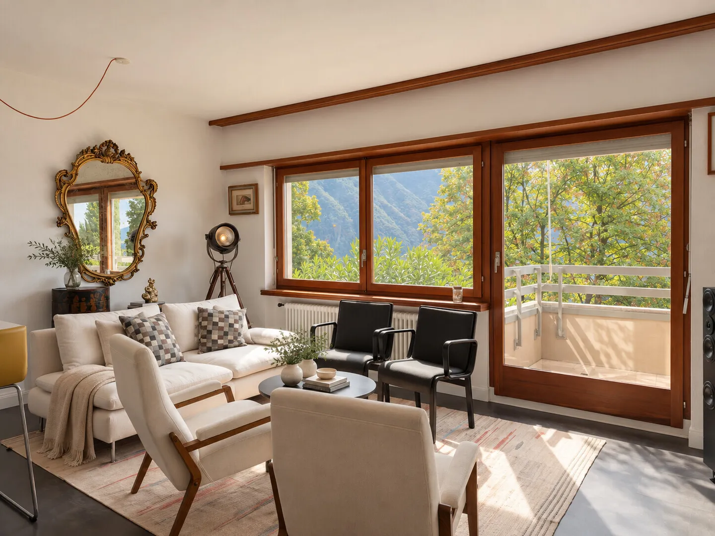 ELEGANT 3.5 ROOMS WITH TERRACE AND LAKE VIEW IN RUVIGLIANA - Photo 2 of 10