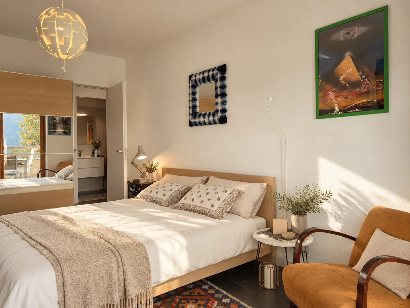ELEGANT 3.5 ROOMS WITH TERRACE AND LAKE VIEW IN RUVIGLIANA - Photo 5 of 10