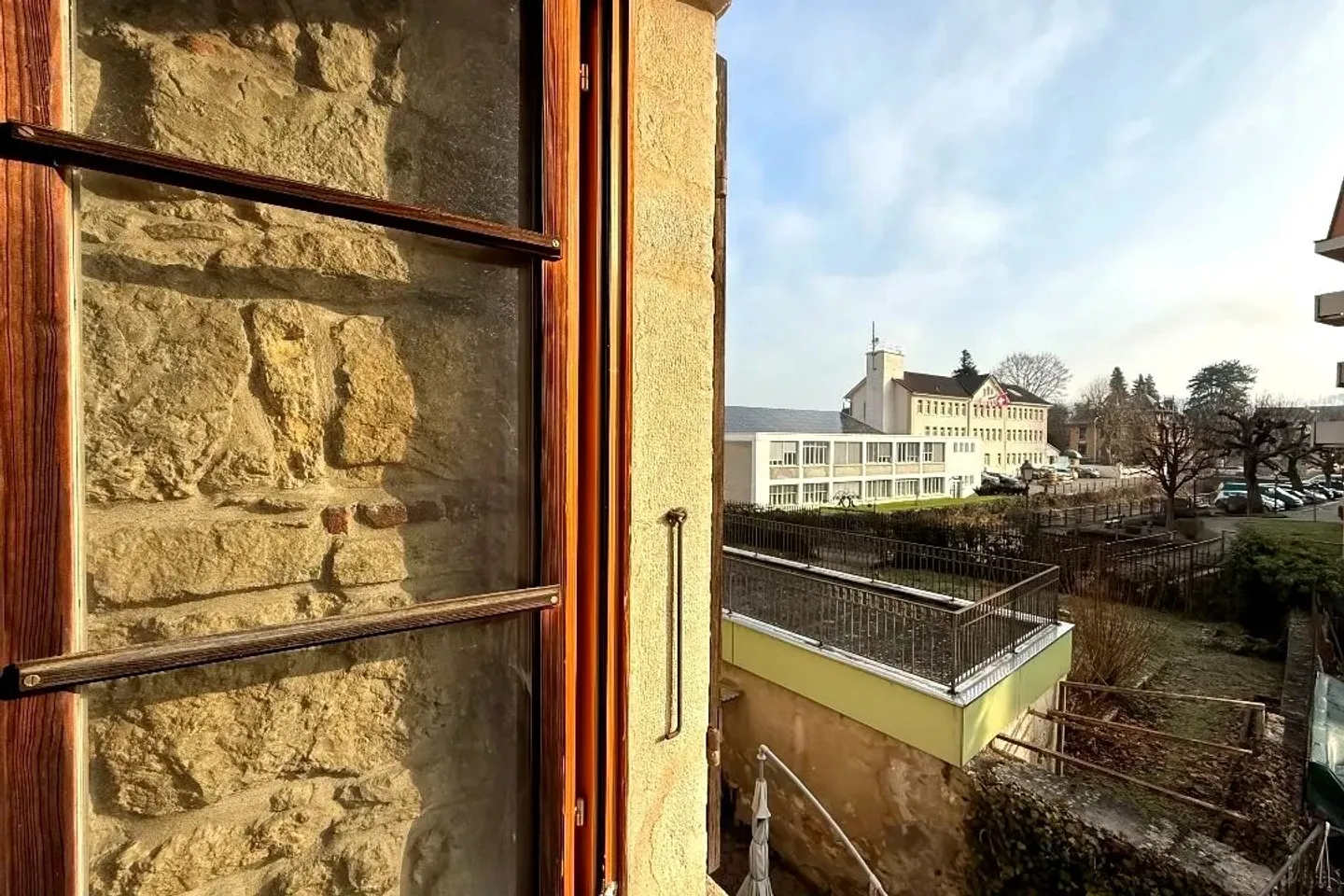 «Apartment mit Charakter in der Altstadt von Porrentruy mit Gemeinschaftsterrasse» - Foto 3 von 13