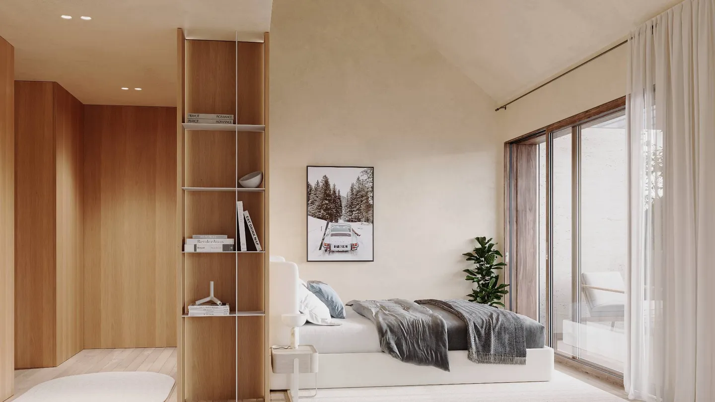 Zeitgenössische Villa mit Alpenblick - Foto 3 von 7