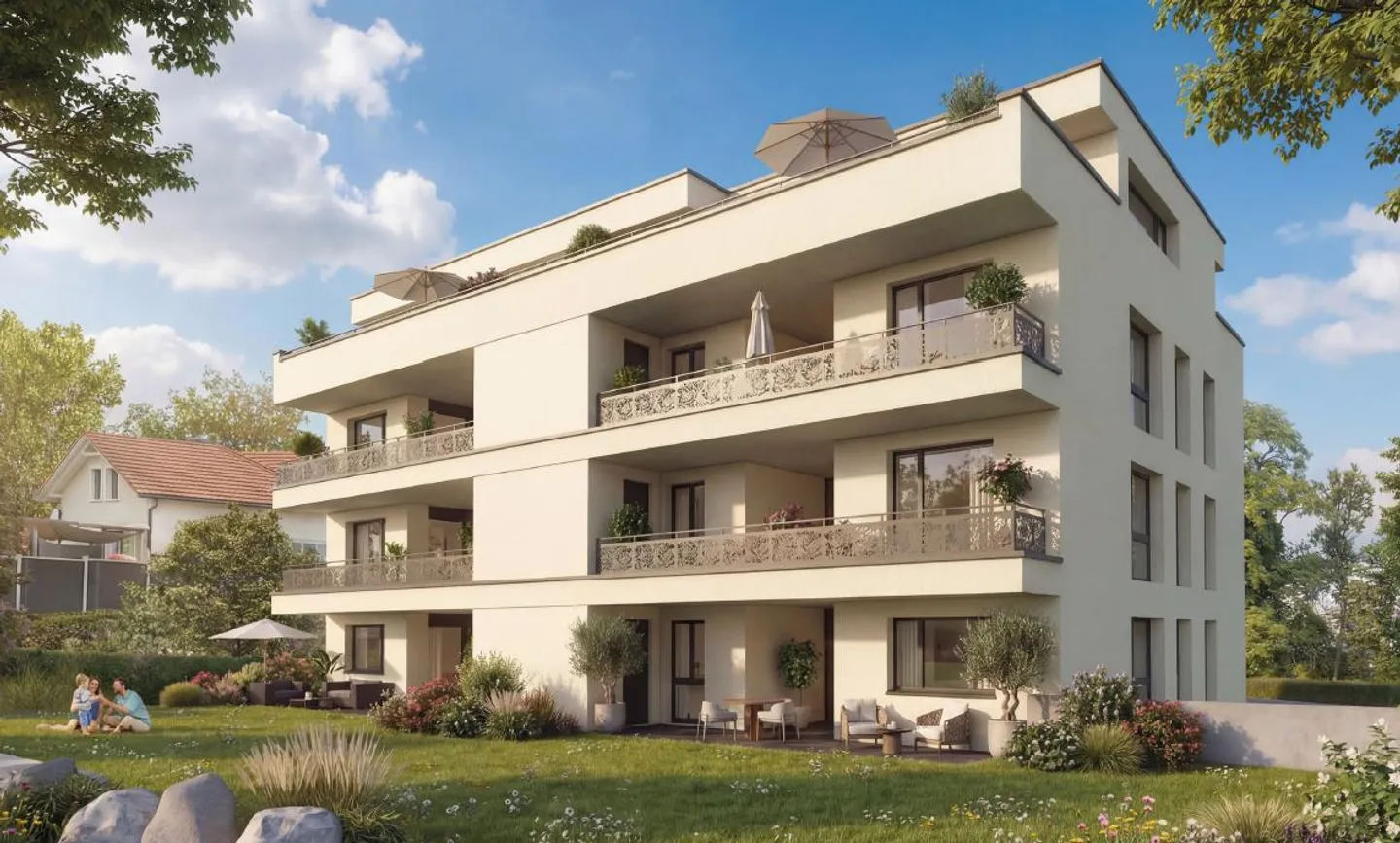 Condominio attraente di 4,5 stanze con giardino a Engelburg - Foto 1 di 5