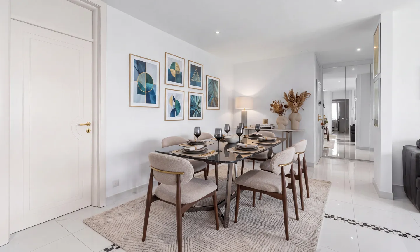 4,5-ZIMMER-PENTHOUSE MIT TERRASSE UND SEEBLICK IN BISSONE - Foto 4 von 9
