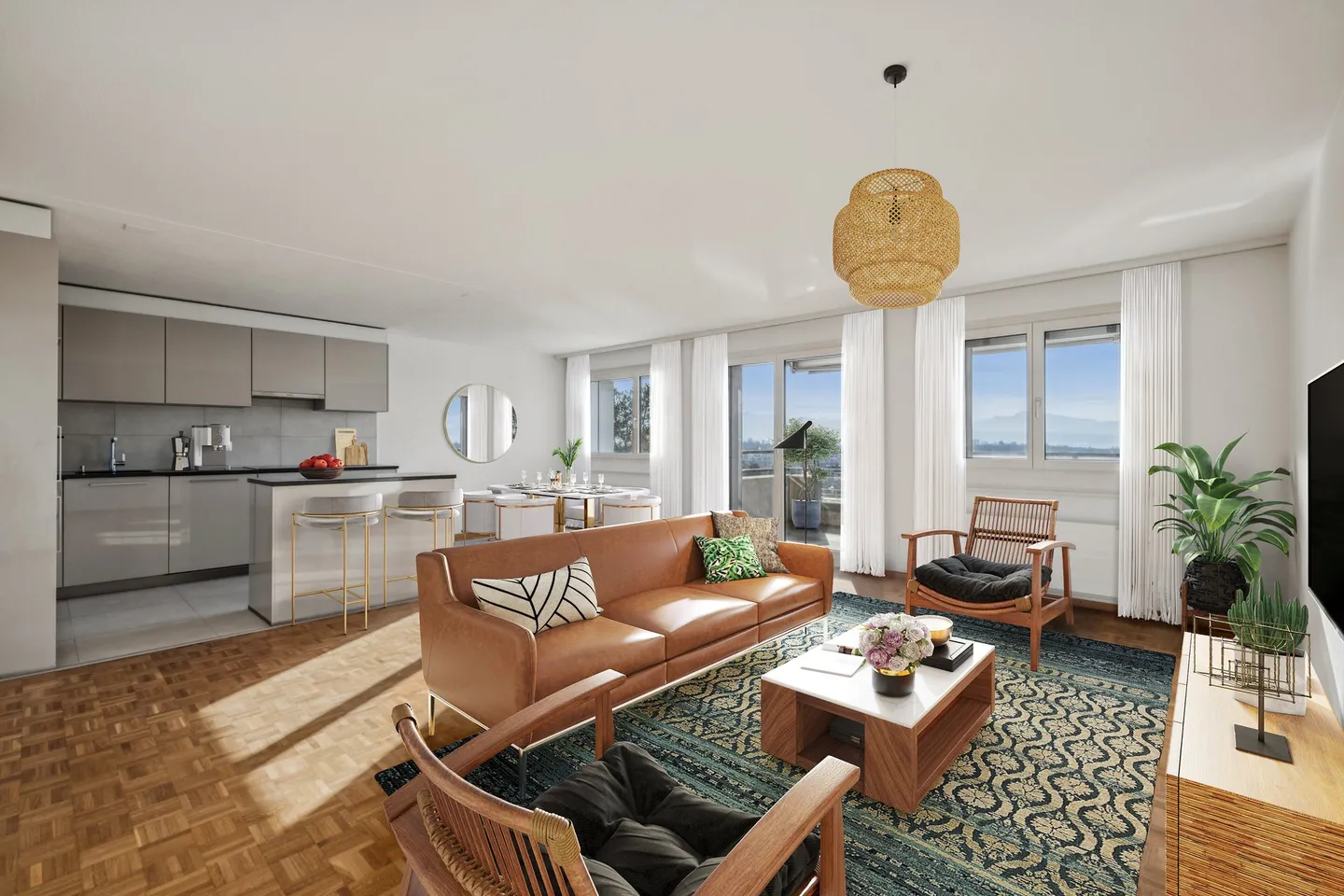 Quartiere tranquillo e verdeggiante, disponibile subito! - Foto 2 di 4