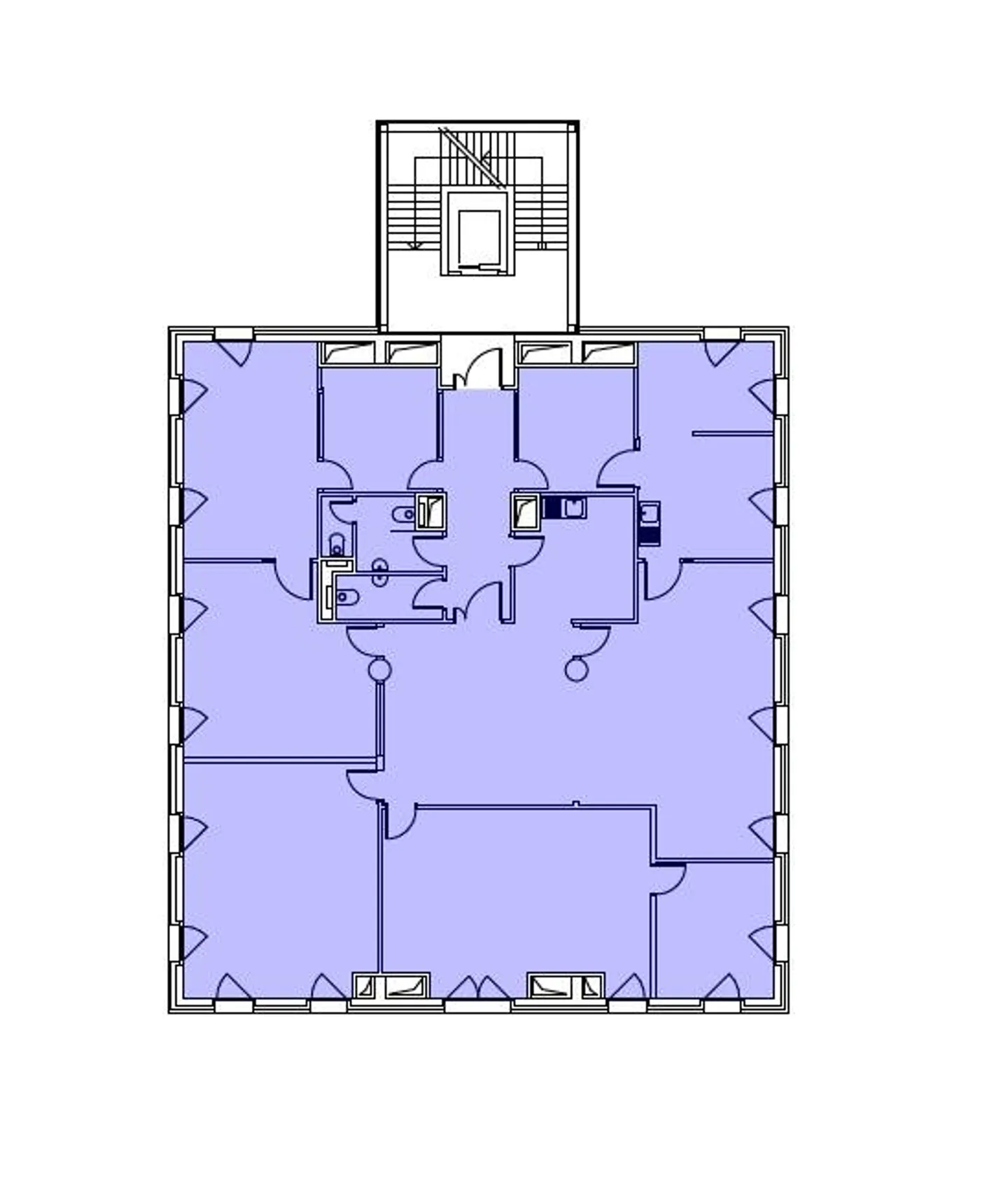 Furnished offices of 290 m2 in FTI zone - Photo 7 of 7