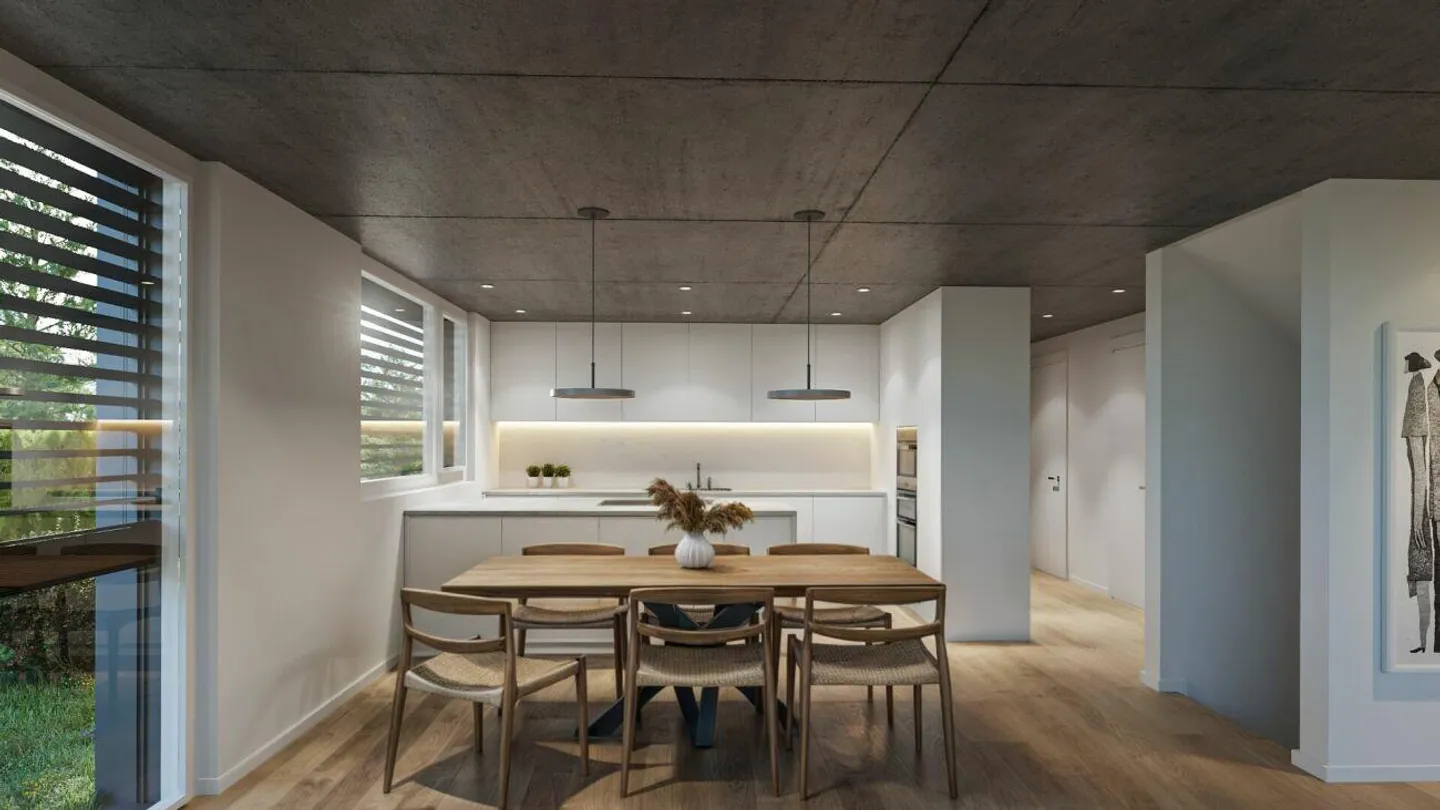 Exclusive and modern living dream - 5.5 Z' DEFH with carport and AAP - in the middle of Muttenz - Photo 2 of 5
