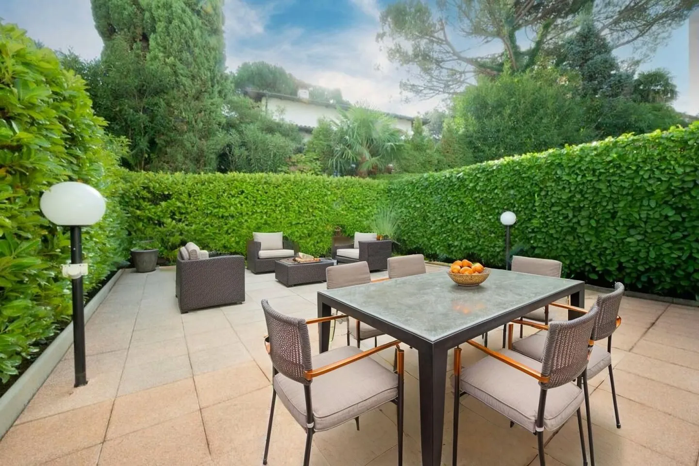 Appartement duplex spacieux avec grand jardin et maximum d'intimité à Montagnola - Collina d'Oro - Photo 4 sur 18