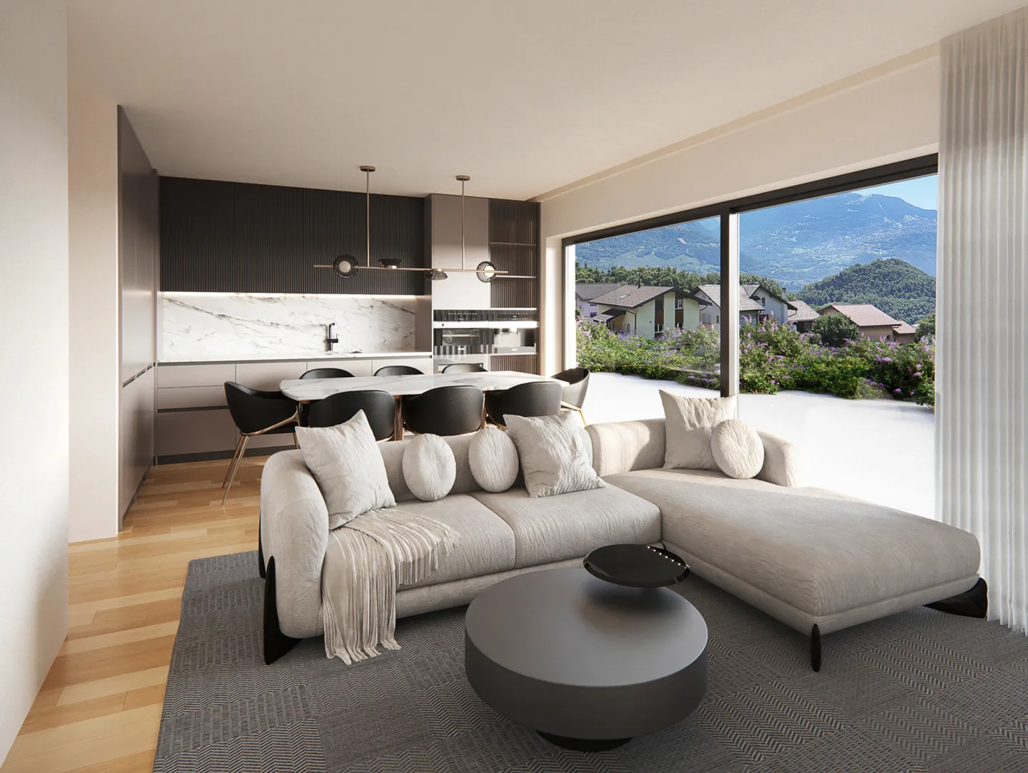 Le Clos de Pradzère – Spacious 3.5 rooms on the 1st floor - Photo 6 of 8