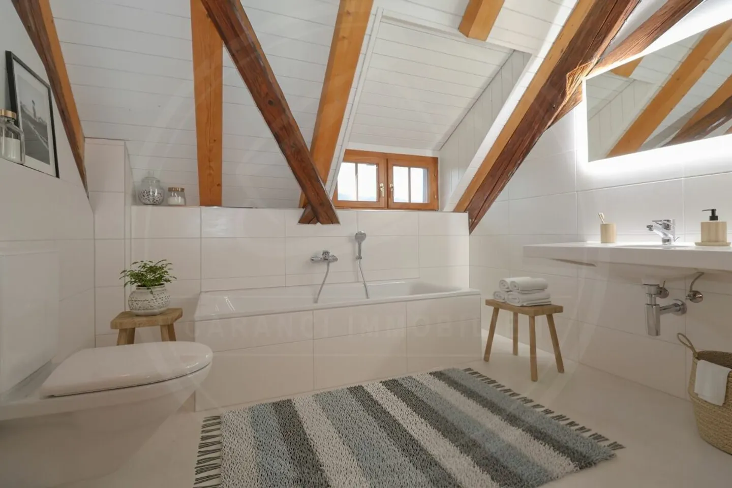Appartement en duplex rénové de 5½ pièces à vendre dans le 'Schlössli' historique de Koblenz - Photo 20 sur 24