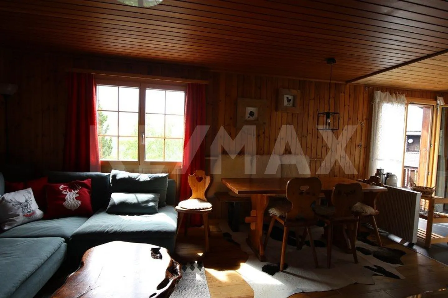 Chalet mit atemberaubender Rhonetalansicht - Foto 10 von 13