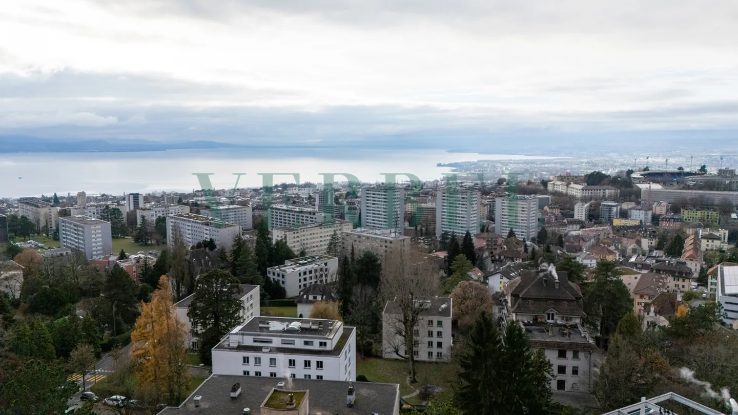 Appartement plein sud avec vues sur la ville et le lac - Photo 11 sur 11