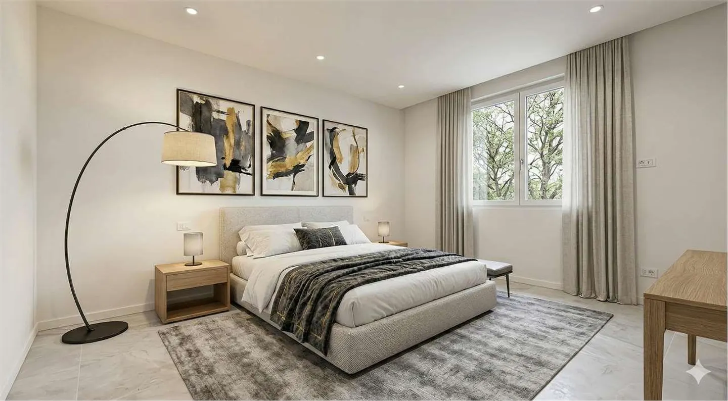 Appartamento moderno con grande terrazzo - Foto 11 di 13
