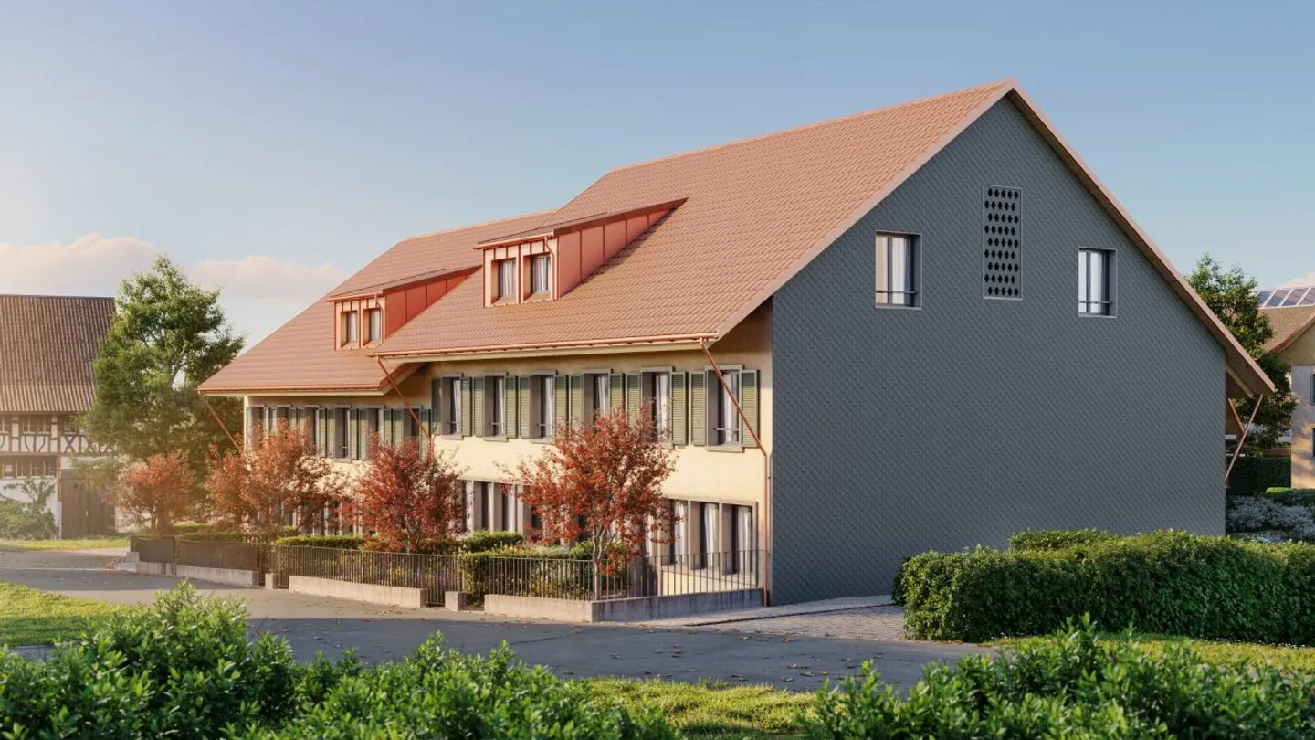 Des impulsions historiques rencontrent le confort moderne; Nouvelle construction MFH Zwüschegass - Photo 6 sur 7