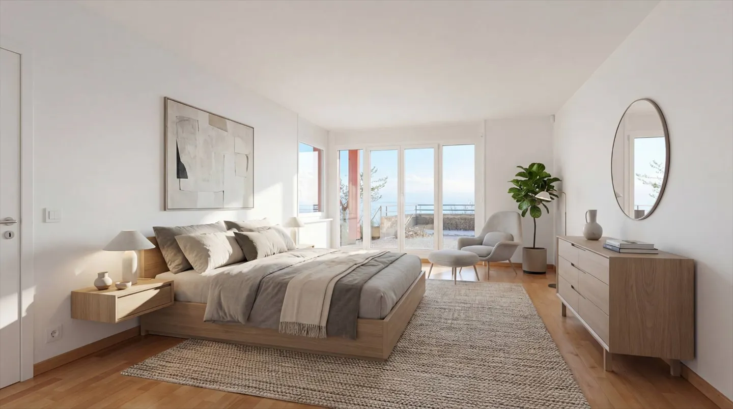 The Transformation - Space, Comfort and Panoramic View of the Lake and the Alps - Photo 6 of 11