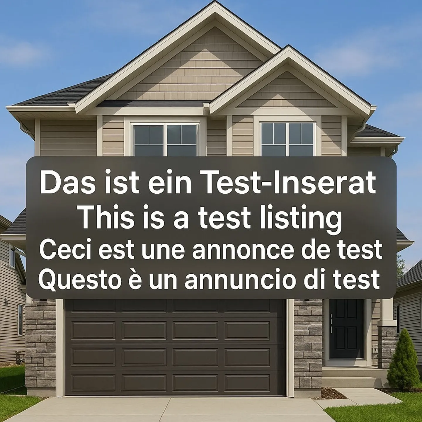 Test Inserat CL w/o M - Foto 1 von 1