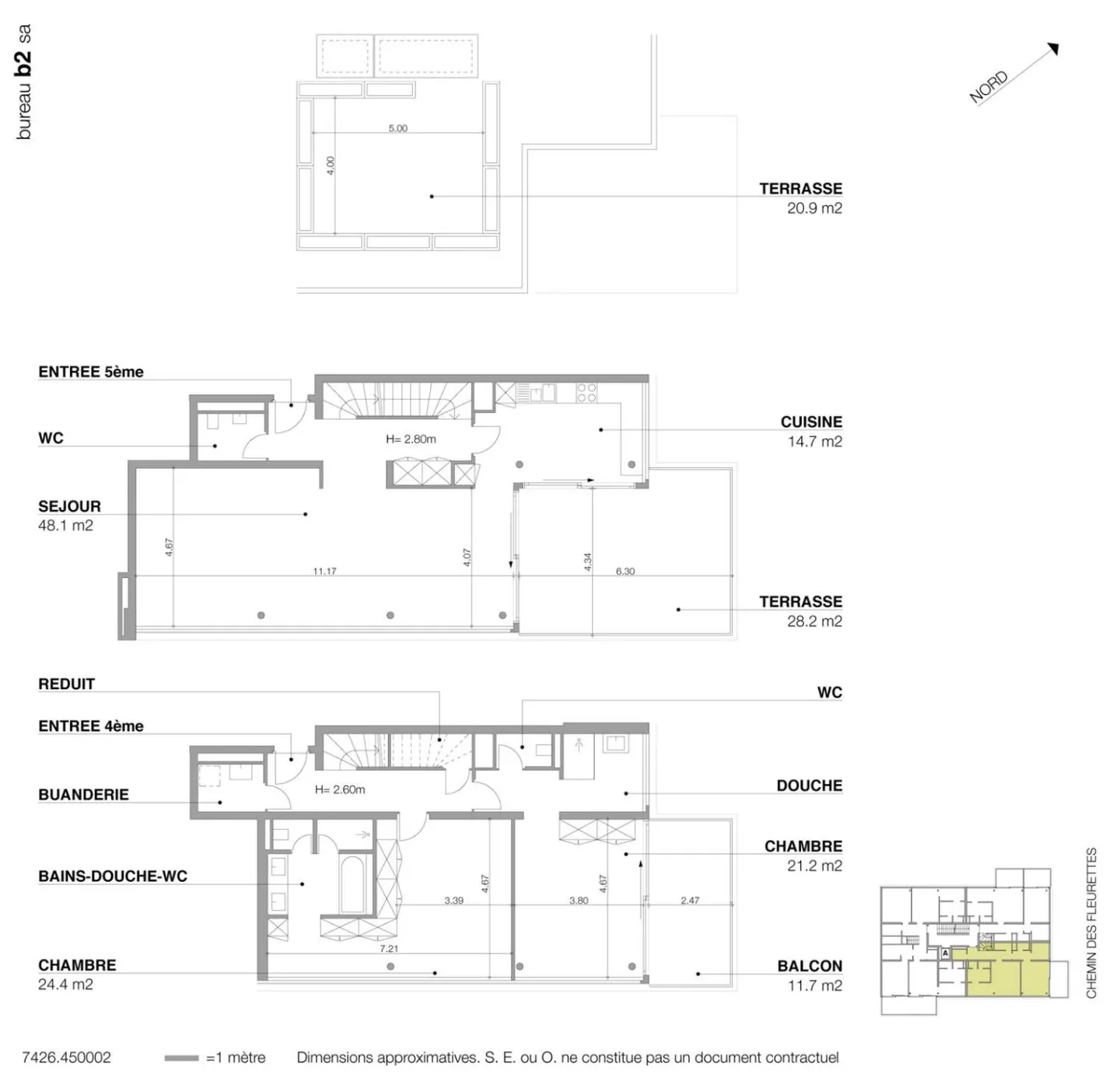 Duplex 5 rooms - Photo 4 of 9
