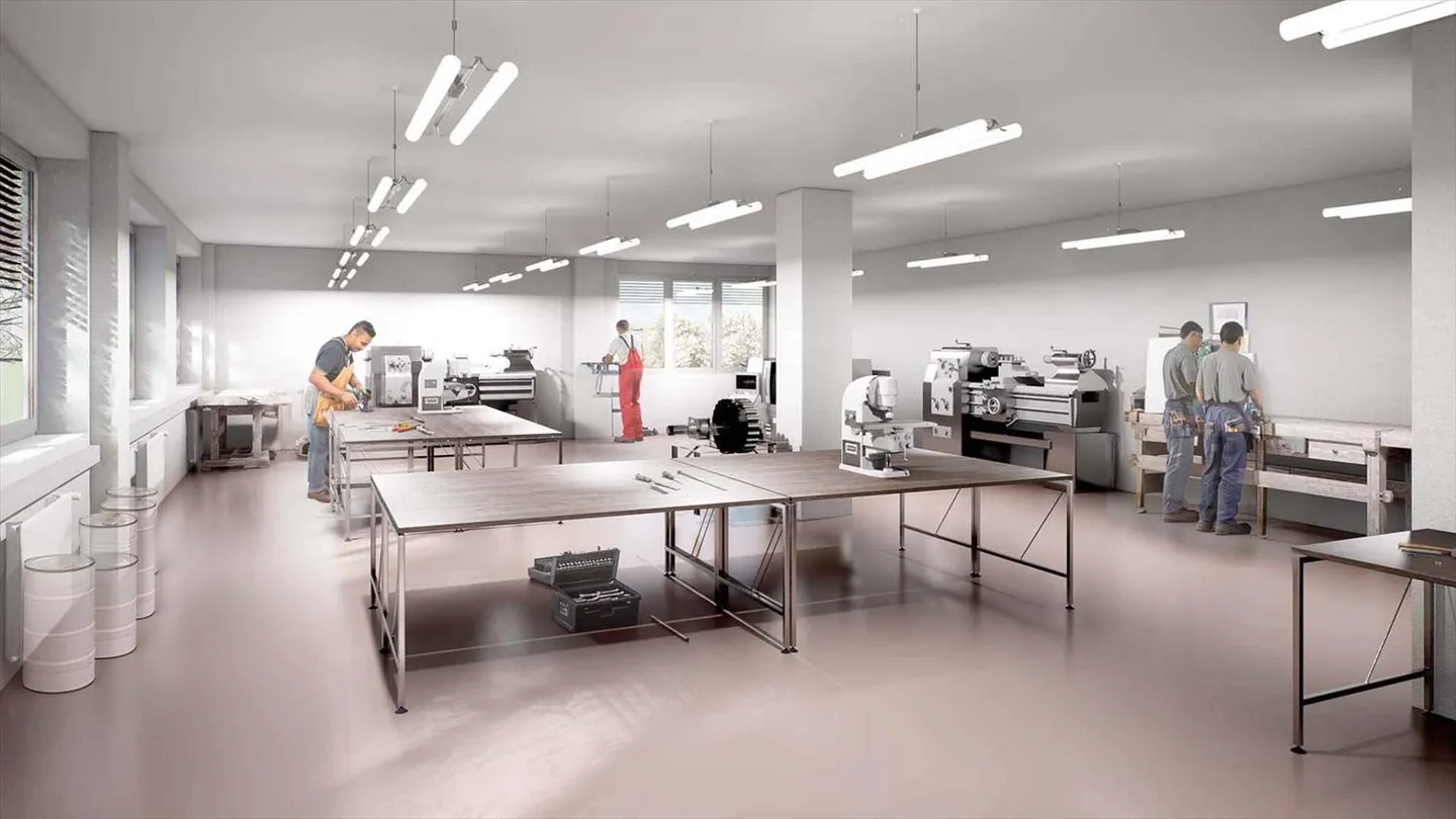 Werkstatt, Lager, Räumlichkeiten von 490 m2 zur Miete in Lausanne - Foto 1 von 3