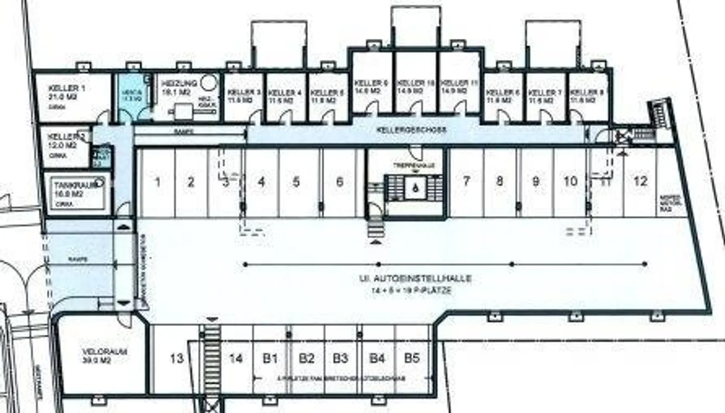 Posto auto nel centro di Möhlin - Foto 1 di 1