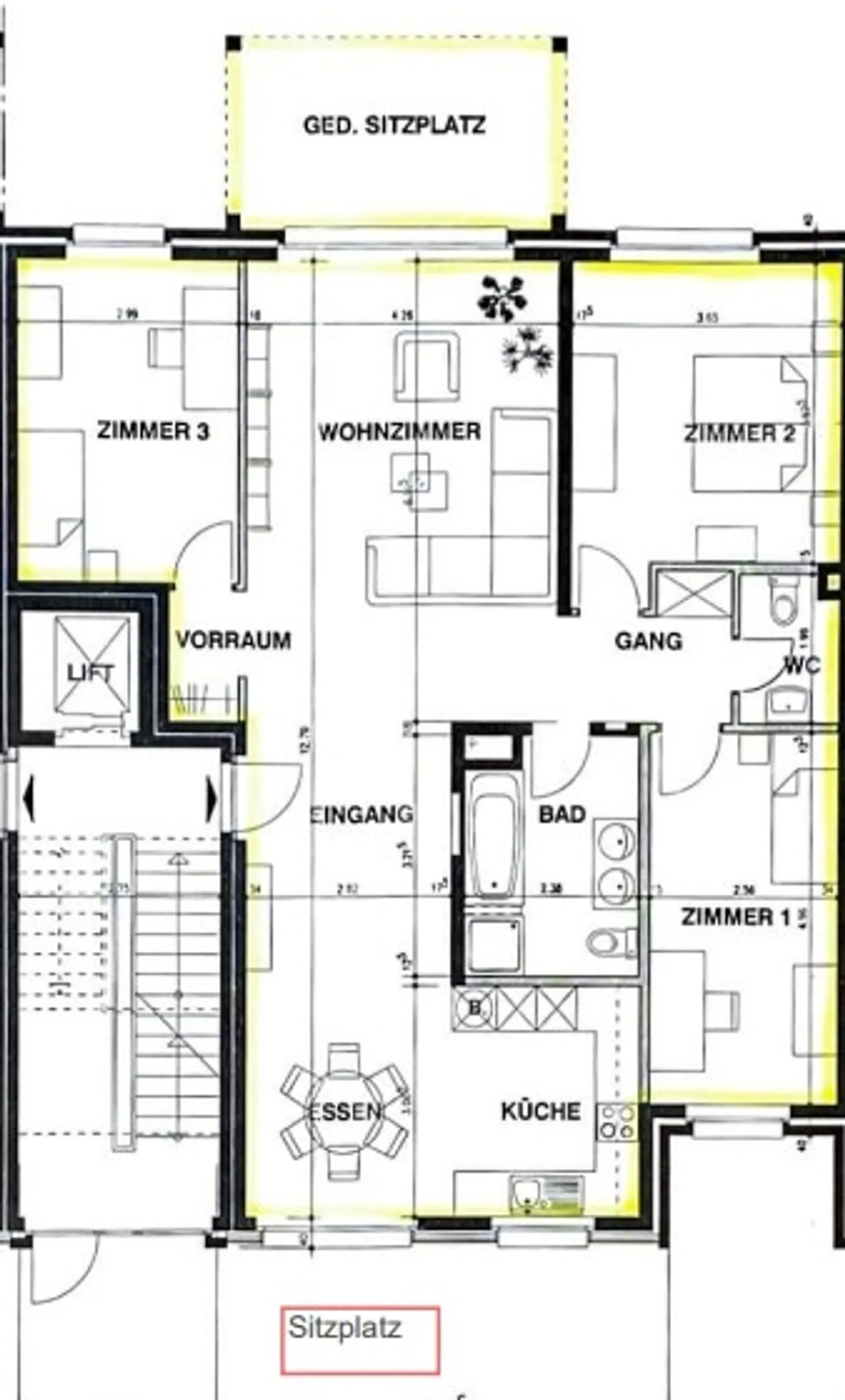 Condominium moderne de 4,5 pièces avec jardin ensoleillé - Photo 11 sur 11