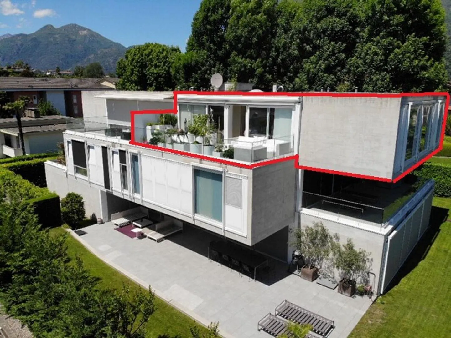 Attico di lusso di 4.5 locali con grande terrazza e 2 posteggi in a... - Foto 11 di 13