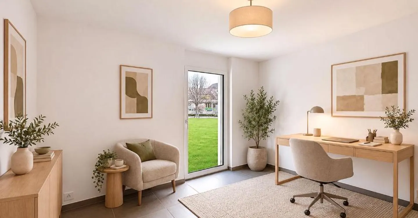 Villa bifamiliare di 7 stanze con giardino - Foto 8 di 11
