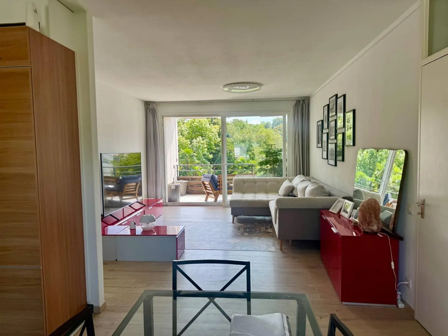 Your green retreat in Ponte Capriasca: apartment with pool and garden - Photo 1 of 13
