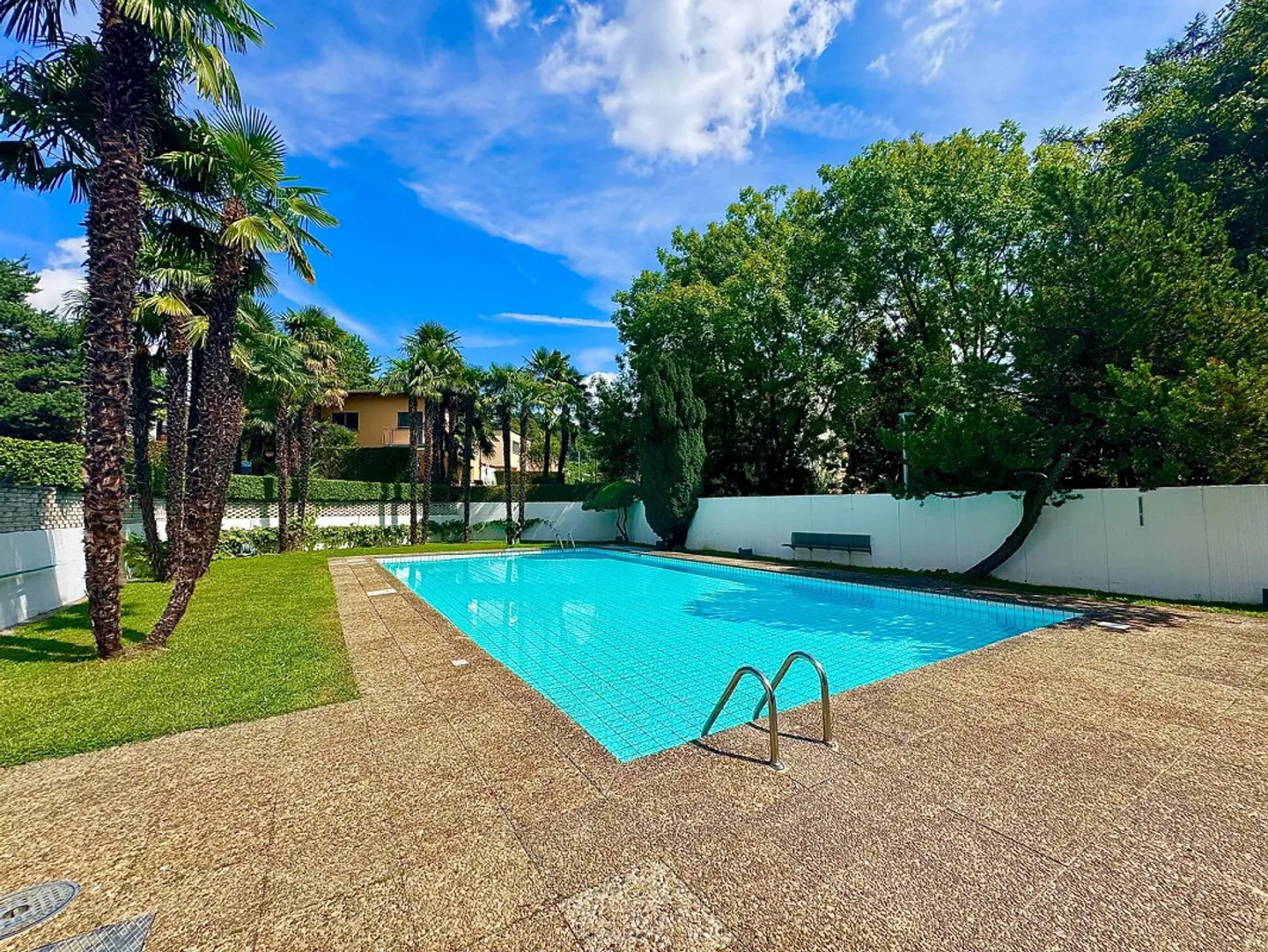 Your green retreat in Ponte Capriasca: apartment with pool and garden - Photo 4 of 13