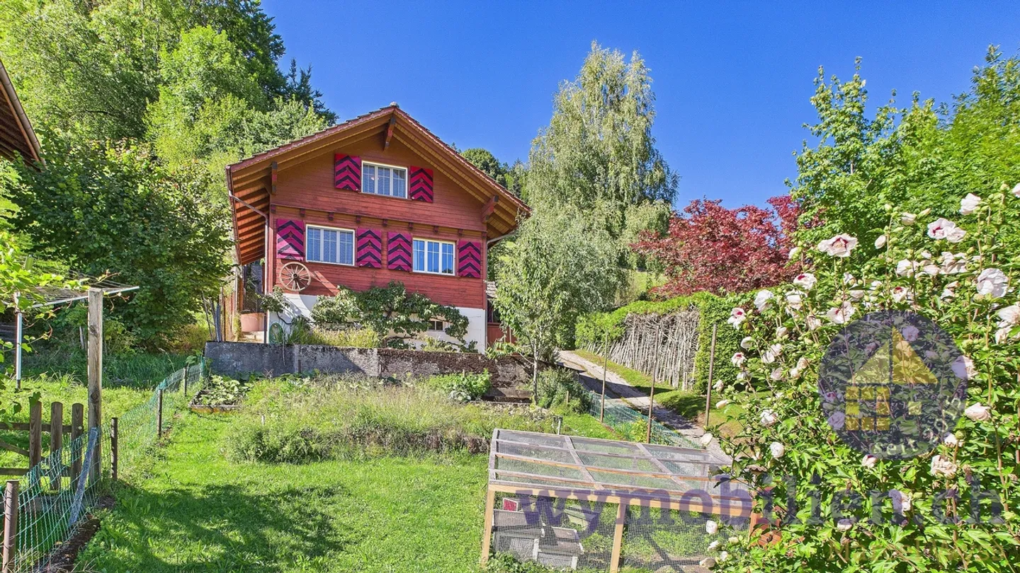 Chalet affascinante con giardino e area forestale a Bigenthal (Walkringen) - Foto 12 di 12