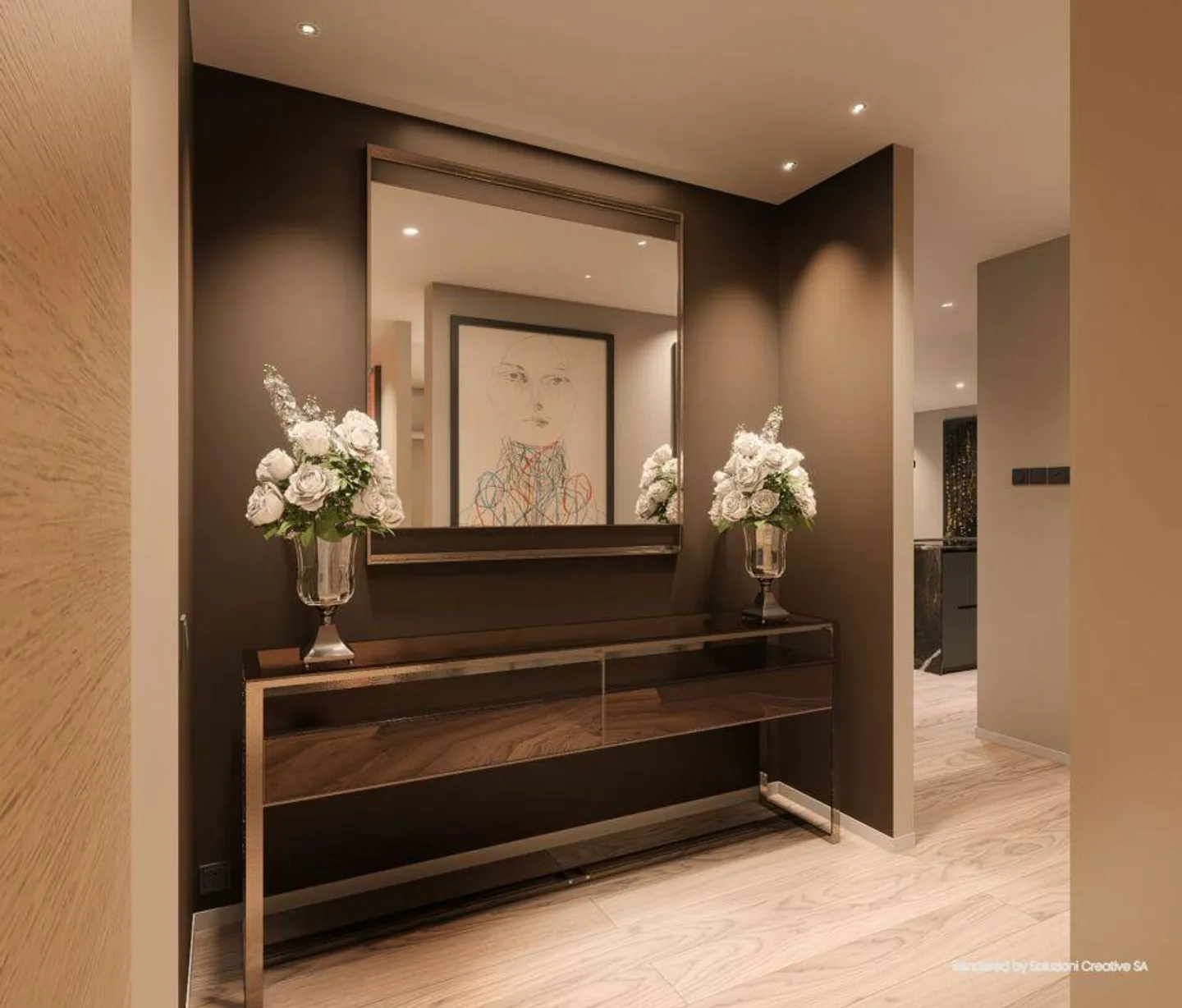 Luxuriöse 4.5-Zimmer-Penthäuser: Modernität und Exzellenz mit unverbaubarem Seeblick - Foto 8 von 22