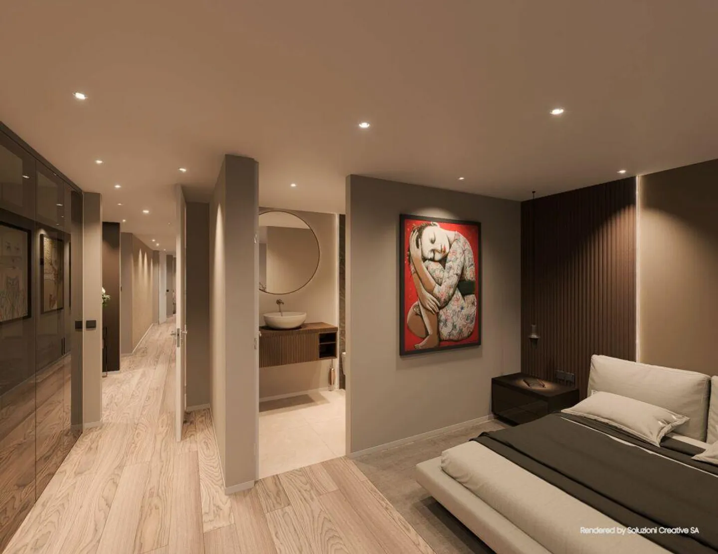 Luxuriöse 4.5-Zimmer-Penthäuser: Modernität und Exzellenz mit unverbaubarem Seeblick - Foto 13 von 22