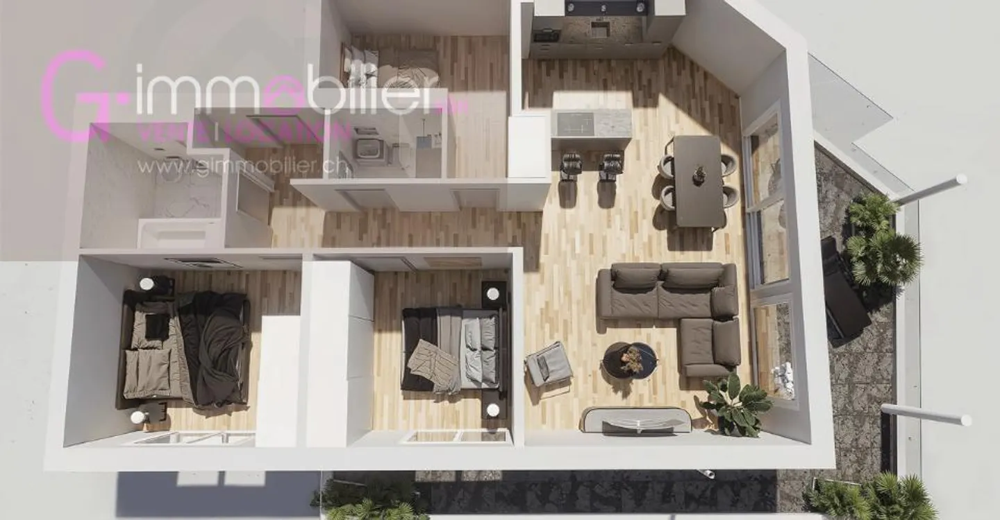 Le dernier 4.5 pièces de 121m2 cherche son coup de coeur ! - Photo 3 of 10