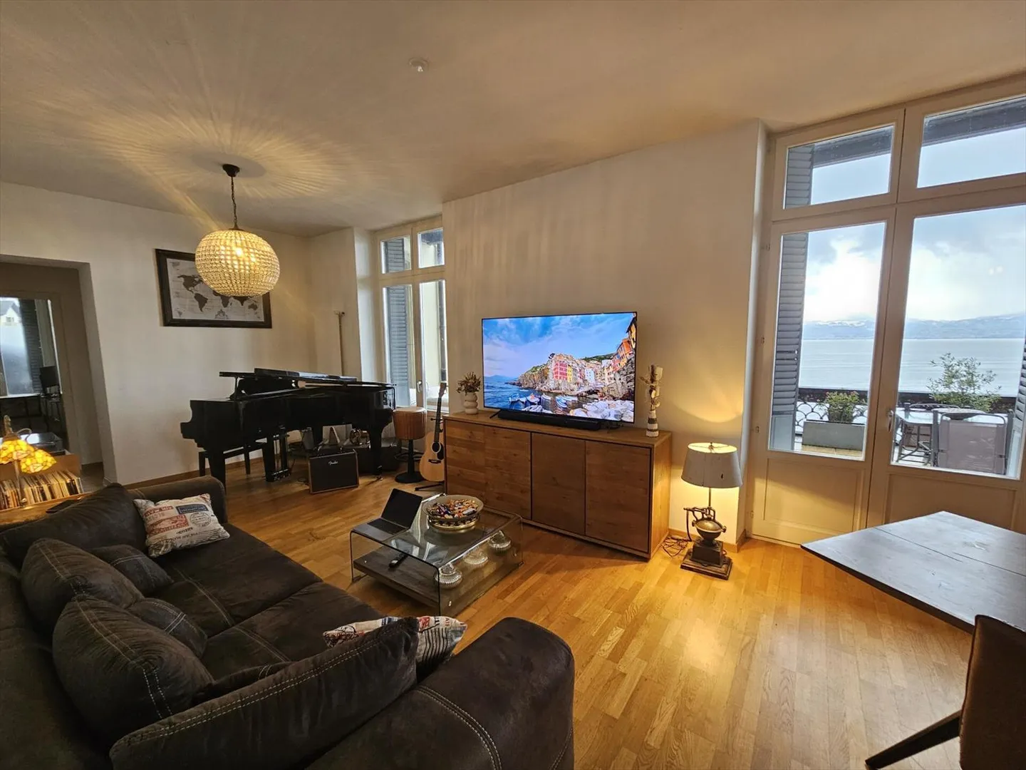 Wohnung mit 4,5 Zimmern im Erdgeschoss in St-Gingolph - Foto 1 von 4